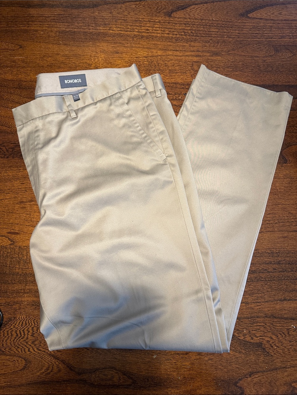 Bonobos Men's Light Khaki Chinos